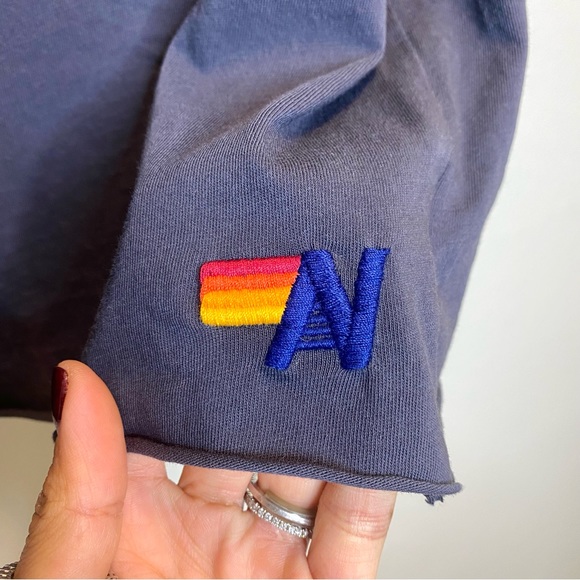 AVIATOR NATION gray California tee RARE - Picture 4 of 16